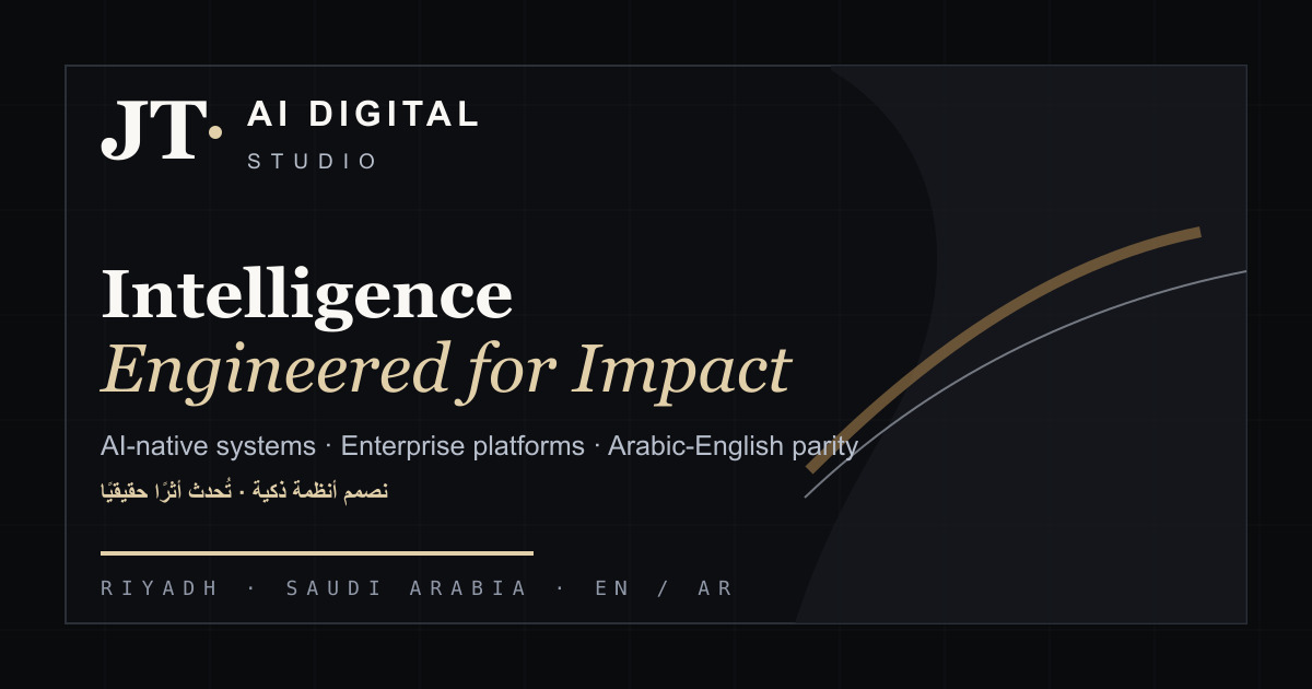 AI Solutions — JT AI Digital Studio